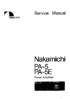 Nakamichi PA-5-Service-Manual